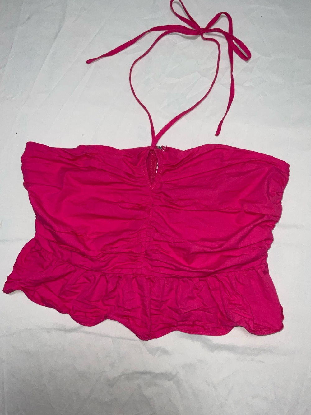 Sugarlips Hot Pink Halter Top